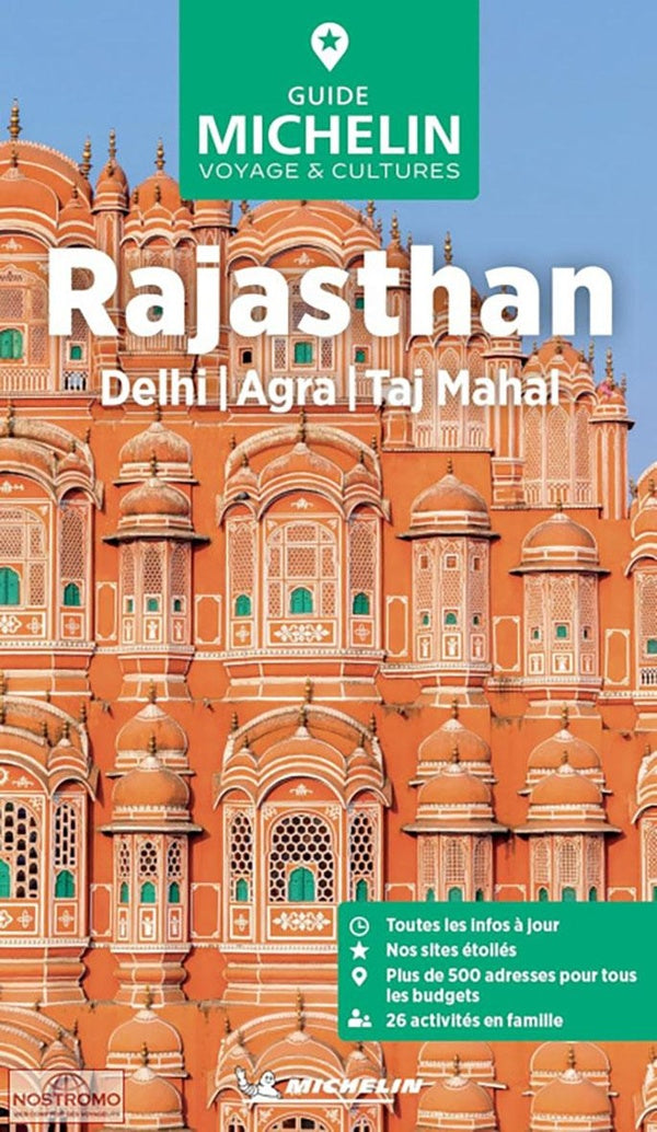 Le guide vert : Rajasthan : Delhi, Agra, Taj Mahal (édition 2025)