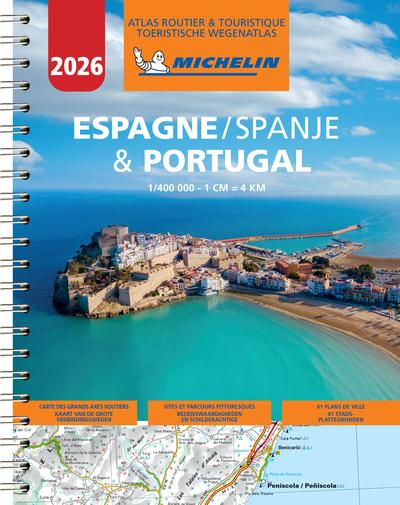 Espagne & Portugal : Atlas routier et touristique (édition 2026)