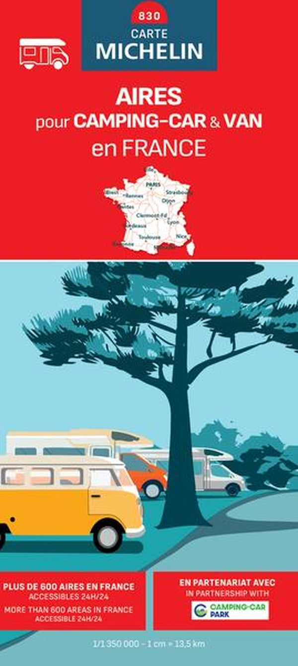 Aires pour camping-car & van en France (édition 2025)