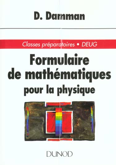 Formulaire de mathematiques pour la physique