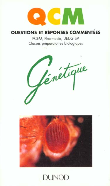 Qcm de genetique