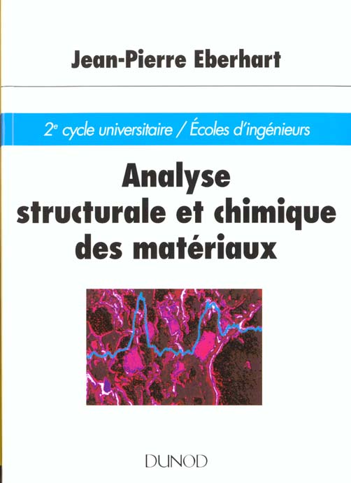 Analyse structurale et chimique des materiaux
