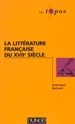 La litterature francaise du xviieme siecle