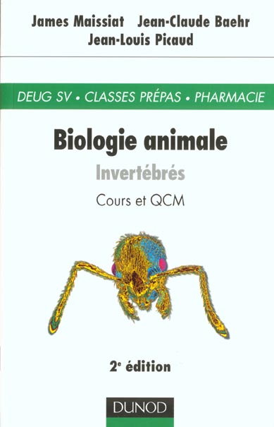 Biologie animale 1 invertebres