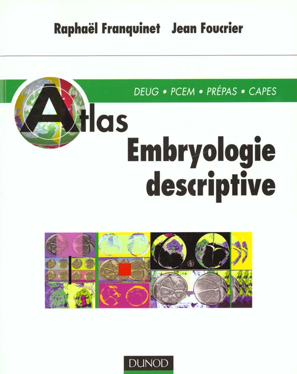 Atlas d'embryologie descriptive