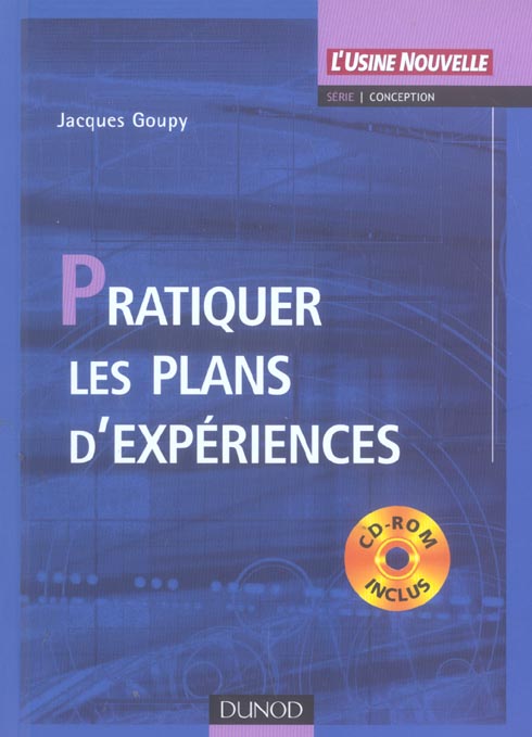 Pratiquer les plans d'experiences - livre+cd-rom