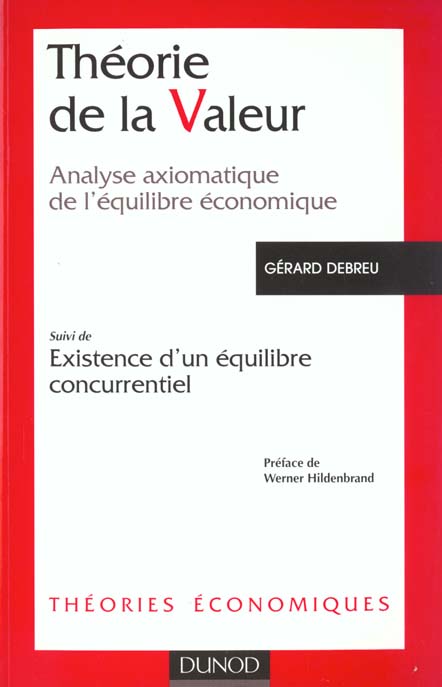Theorie de la valeur - 2eme edition