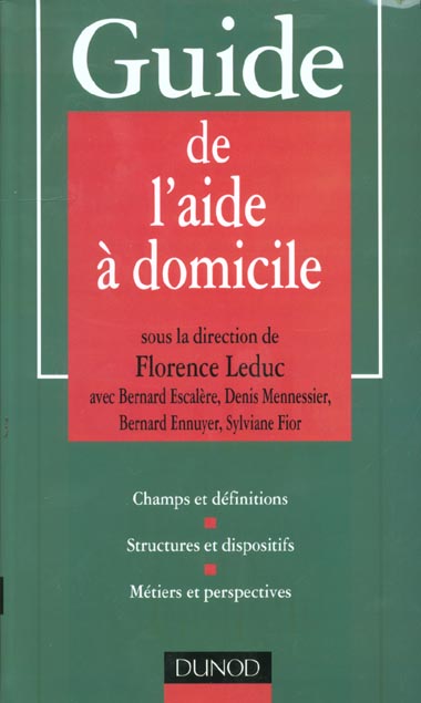 Guide de l'aide a domicile
