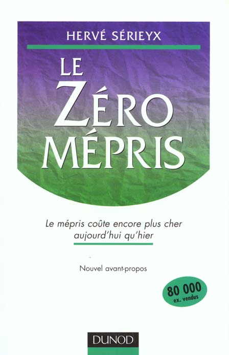 Le zero mepris