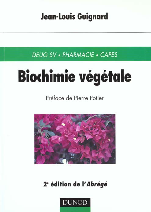 Biochimie vegetale