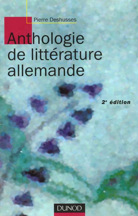 Anthologie litterature allemande