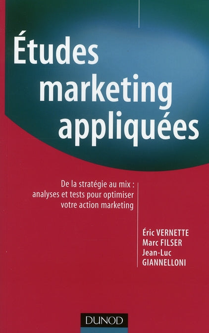 études marketing appliquées