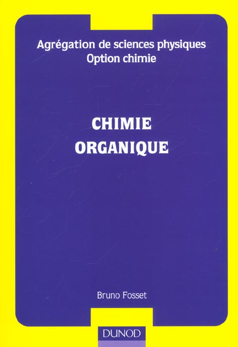 Chimie organique