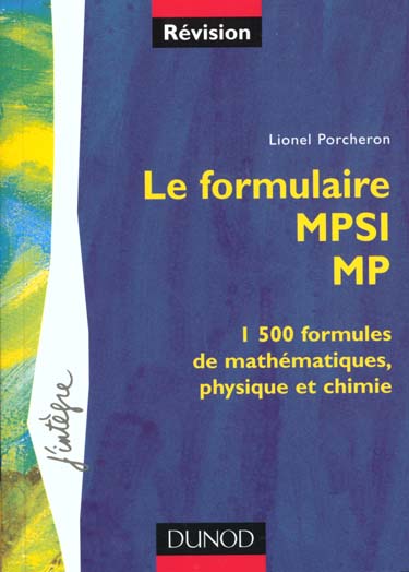 Le formulaire mpsi-mp