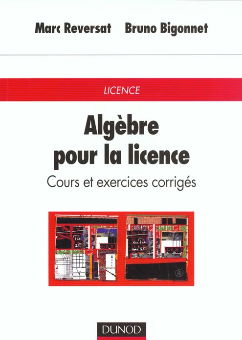 Algebre pour la licence