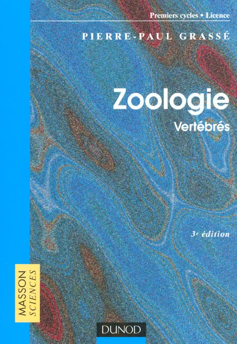 Zoologie ; vertebres