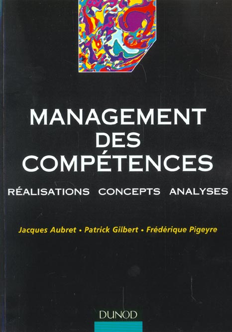 Management des competences ; realisations concepts et analyse