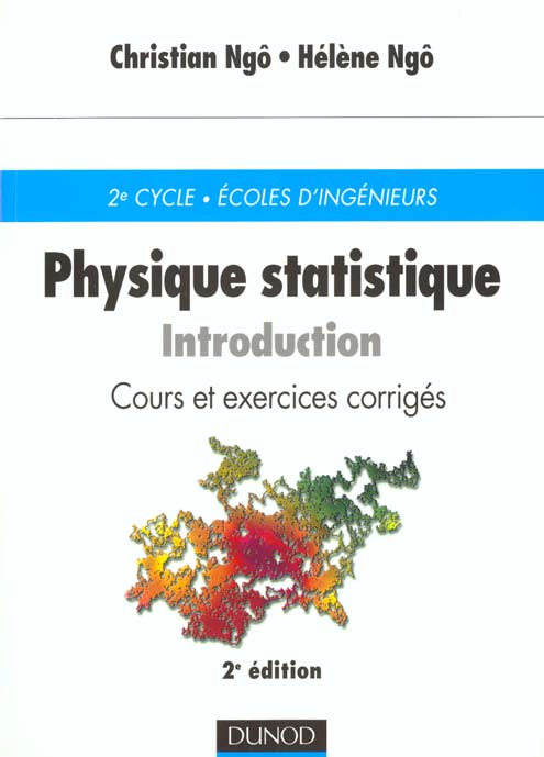 Physique statistique ; cours et execrices corriges