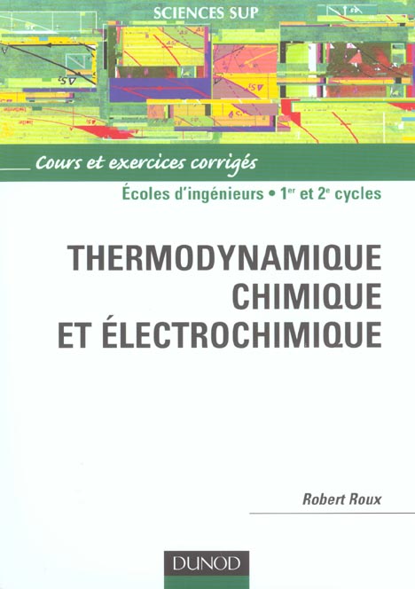 Thermodynamique chimique et electrochimique