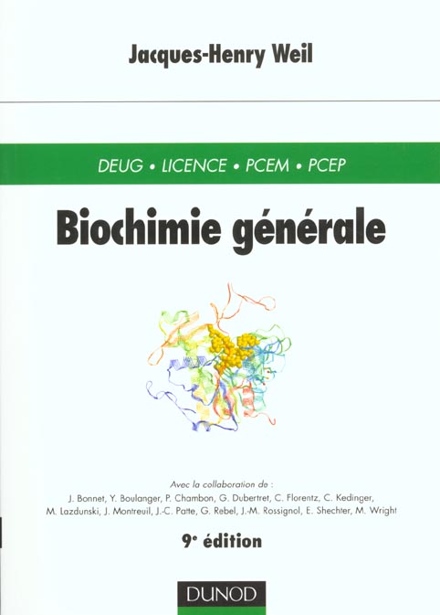 Biochimie generale