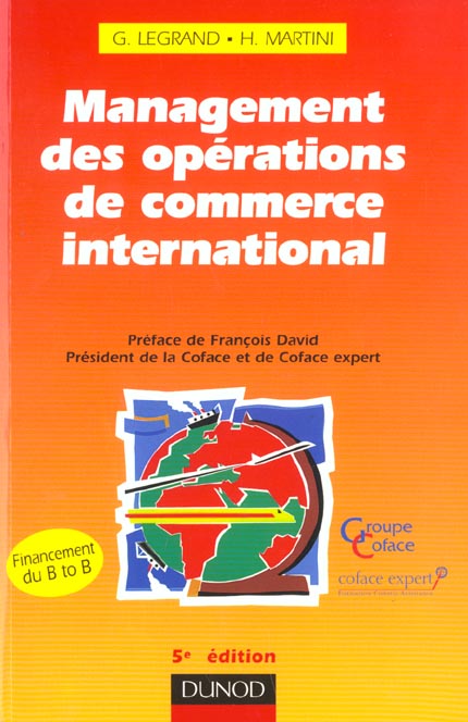 Management des operations de commerce international ; 5e edition 2001