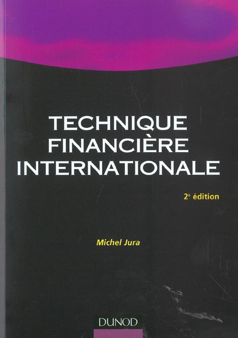 Technique financiere internationale - 2eme edition