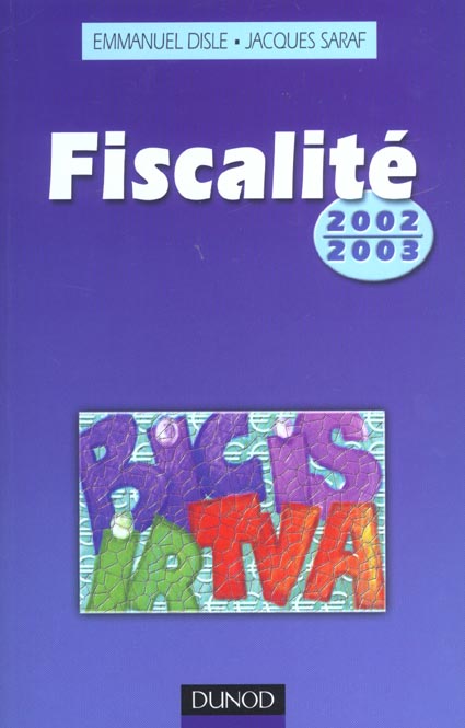 Fiscalite 2002-2003 ; 2e edition