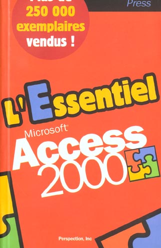 L'essentiel microsoft access 2000