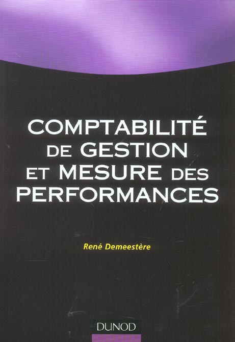 Comptabilite de gestion et mesure des performances