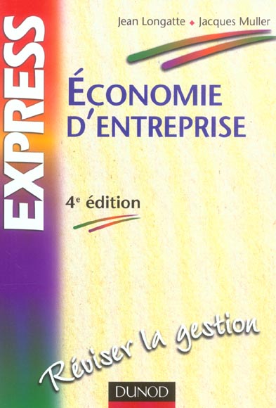 Economie d'entreprise (4e édition)