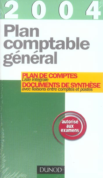 Plan comptable general 2004