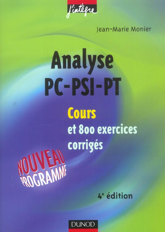 PC-PSI-PT ; COURS (4e édition)
