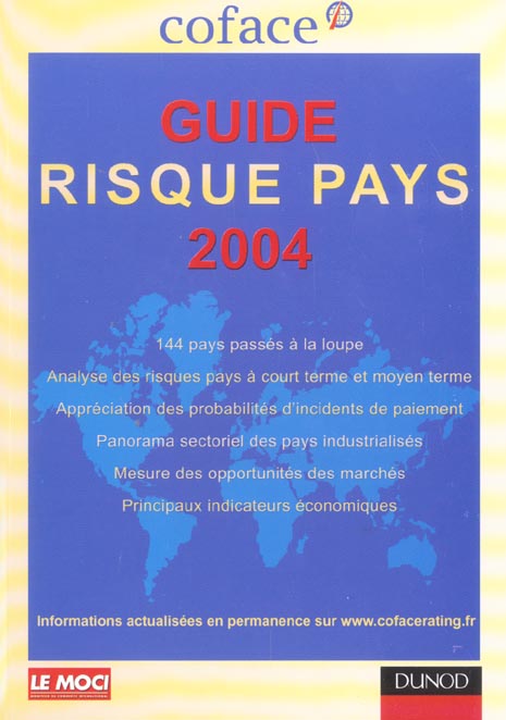 Guide risque pays 2004 (édition 2004)