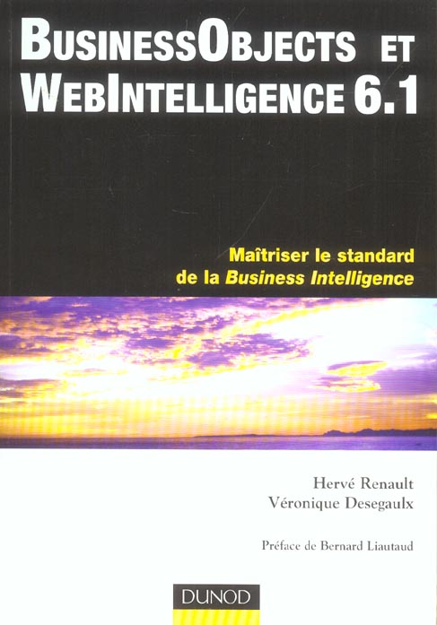Business objects et web intelligence 6.1 ; maitriser le standard de la business intelligence