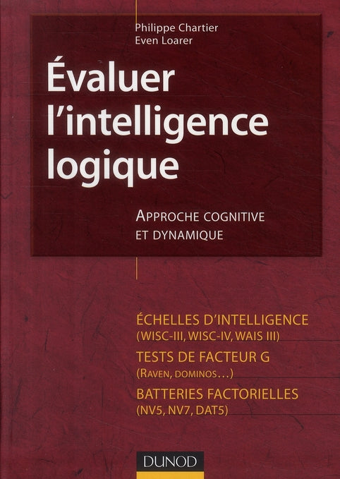 évaluer l'intelligence logique ; approche cognitive et dynamique
