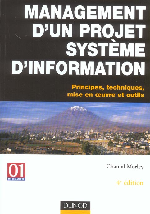 Management d'un projet systeme d'information ; principes, techniques, mise en oeuvre et outils