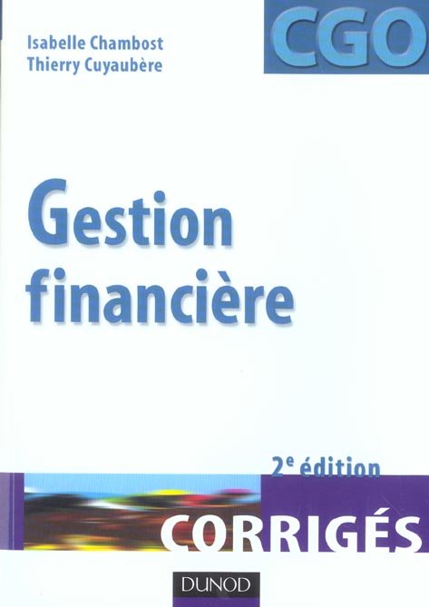 Gestion financière (2e édition)