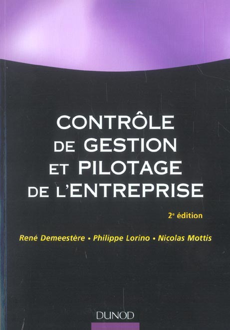 Controle de gestion et pilotage de l'entreprise (2e édition)