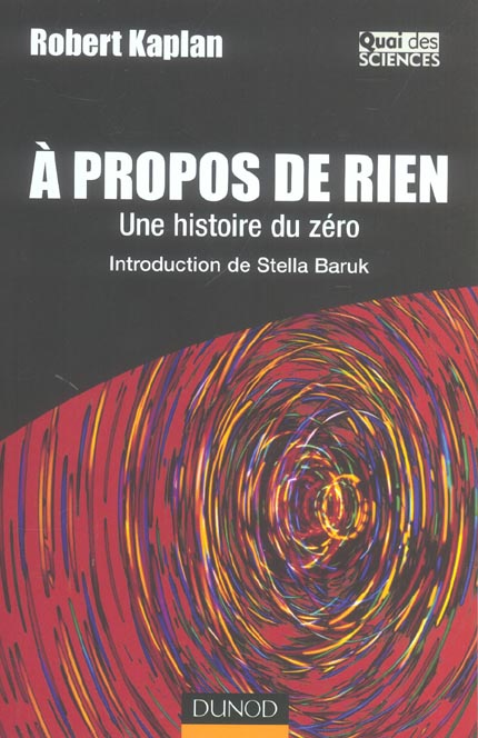 A propos de rien : une histoire du zero
