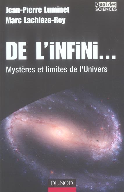 De l'infini... - mysteres et limites de l'univers