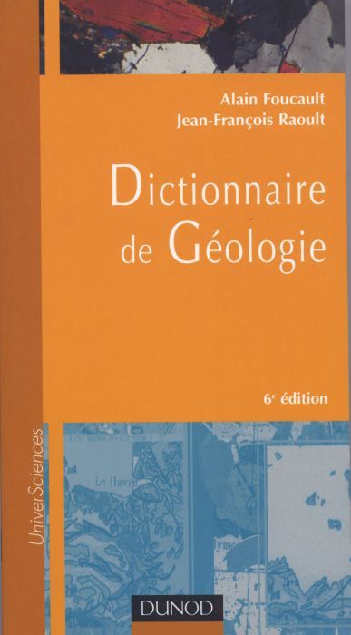 Dictionnaire de geologie (6e édition)
