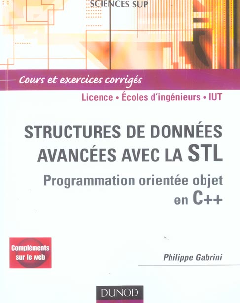 Structures de donnees avancees avec la stl - programmation orientee objet en c++