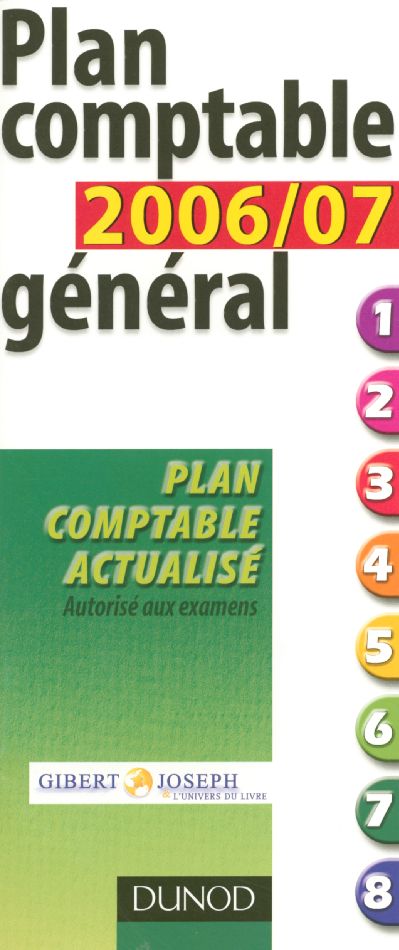 Plan comptable general (edition 2006-2007)