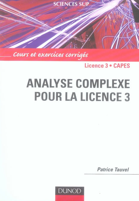 Analyse complexe pour la licence 3