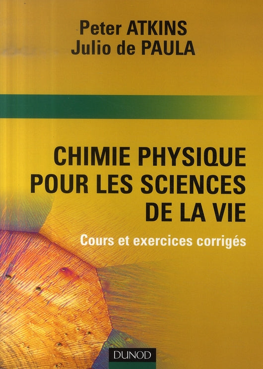 Chimie-physique pour les sciences de la vie