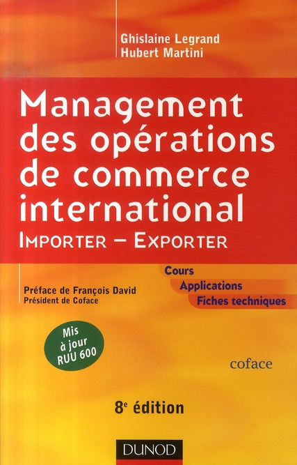 Management des opérations de commerce international (8e édition)