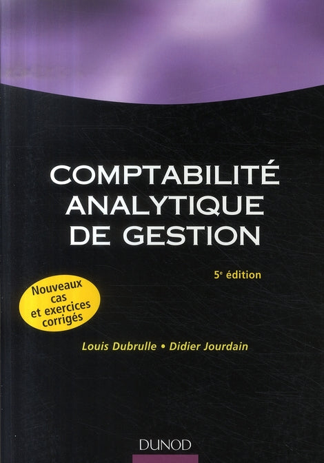 Comptabilité analytique de gestion (5e édition)