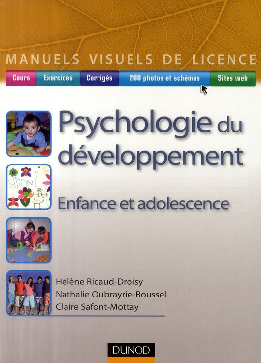 Psychologie du développement ; enfance et adolescence
