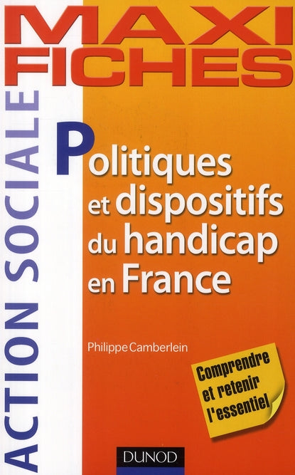 Politiques et dispositifs du handicap en France