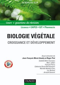 Biologie végétale ; croissance et développement
